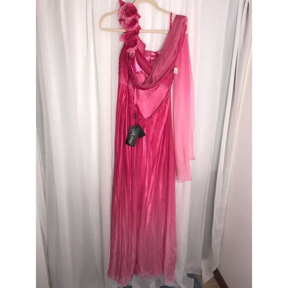 La Femme Beautiful Fuchsia, Prom, Formal Dance Gown Sz 2  $35 - Picture 9 of 9
